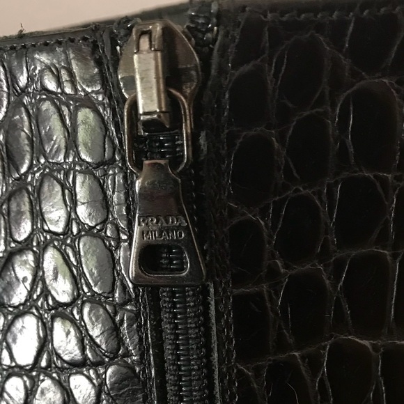 Prada snake leather pointed boots High Heels - Picture 5 of 8